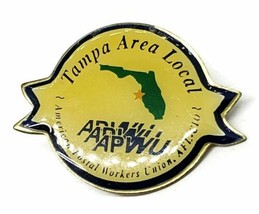 Tampa Area Local APWU American Postal Workers Union Lapel Hat Pin - £16.75 GBP