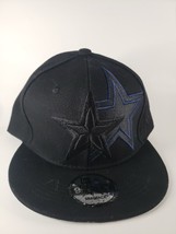 Black New Era Dallas 9Fifty Snapback Cowboys Baseball Cap Hat New - £17.37 GBP