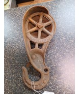 Antique F.E. Myers &amp; Bro H453 Cast Iron Hay Trolley Barn Pulley Architec... - $39.59