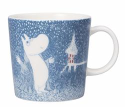 Moomin Winter mug 2018 Light Snowfall 0.3dl Arabia - £55.09 GBP
