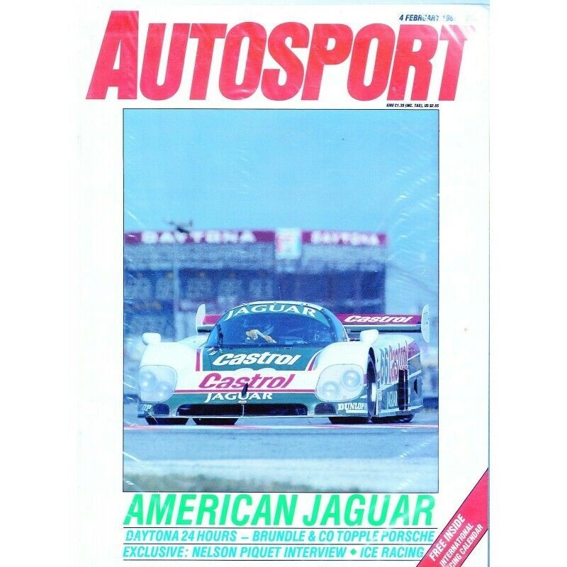 Autosport Magazine February 4 1988 - $3.42