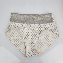 Naomi &amp; Nicole Women&#39;s Brief Underwear With Wonderful Edge Size 7 L Gray... - $14.84