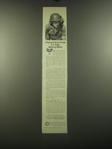 1953 U.S. Defense Bonds Ad - Corporal Jerry Crump U.S. Army Medal of Honor - £14.45 GBP