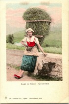 Italy Lago Di Como Costume - Dr. Trenkler &amp; Co Lithograph - Undivided - £4.78 GBP