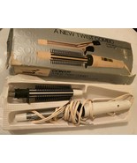 Vintage Conair A New Twist&quot;Hot Air Brush Curling And Styling Brush Iron ... - £7.92 GBP