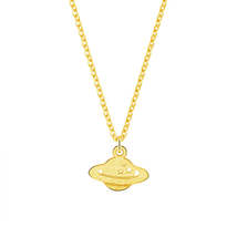 Dainty Star Planet Saturn Pendant Necklaces For - £5.73 GBP