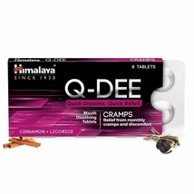 Himalaya Q-Dee Cramps, Purple, (8 Tablets x 1 Strip) - £6.93 GBP