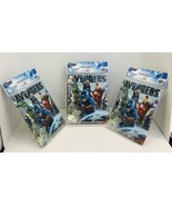 3 PACK~Marvel Avengers Stretchable Fabric Book Cover Fits Bks Over 10&quot;x8... - $183.70 MXN