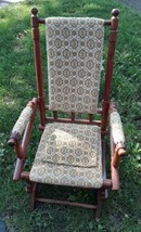 Antique Victorian Spindle Rocking Chair - £77.53 GBP