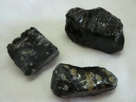 3-Snowflake Obsidian Crystal Mineral Specimen - $2.00