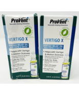 Lot 2 ProVent Naturally Healing Remedies Vertigo X Relief Oil Roll On .15mL - $534.24 MXN
