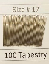Buy in Bulk and Save on these One Hundred (100) size 17 Tapestry Needles - $28.49