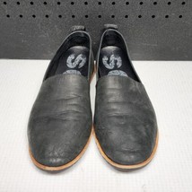Sorel Black Ella Slip-On Shoes Sz 11 M Round Toe Comfort Flats Loafer Nl... - £35.47 GBP