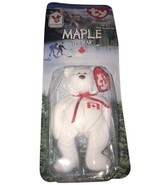 Ty Maple the Bear Beanie Baby McDonald&#39;s Exclusive 1999 Canada NIB HTF R... - $34.65