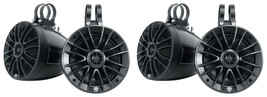 (4) Rockville UT65B UTV/ATV 6.5&quot; Rollbar Swivel Wakeboard Marine Speaker... - $384.99