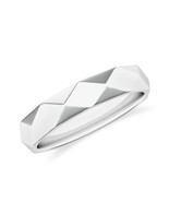 Kicky and Perky 925 Sterling Silver Taxtured Band Ring Jewelry For Women - $90.99 CAD