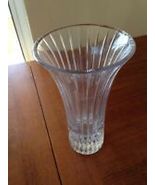 fine crystal decorative glass vase 10&quot; - £104.16 GBP