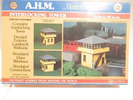 Ho Trains Vintage Ahm 5737 Interlocking Tower Kit -SEALED- NEW- S31V - £17.76 GBP