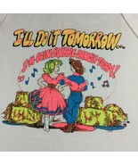 Vintage Funny T-shirt I’ll Do It Tomorrow I’m Going Square Dancing Today... - £25.74 GBP