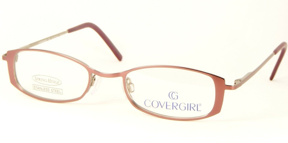 NEW COVERGIRL CG0328 986 Rose Cashmere EYEGLASSES GLASSES CG-0328 46-18-... - $19.80