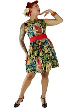 Frida Dress/ Vintage Inspired/ 50s Inspired Frida Dress / Mexican / Rock... - $59.95