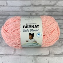 Bernat Baby Blanket Coral Blossom Yarn 10.5oz 220yds New - $10.22