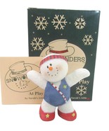 Snowonders Tumblina Gymnast Snowman Figurine Sarah&#39;s Attic At Play 2001 ... - £11.89 GBP