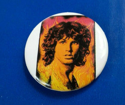 Jim Morrison The Doors Button Pin Vintage from 80&#39;s - £5.44 GBP