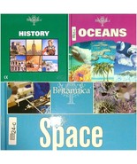 3 Encyclopedia Britannica Kids HISTORY, OCEANS, SPACE (no SD-X reader) 2... - £7.86 GBP