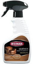 LEATHER CLEANER &amp; CONDITIONER Moisturizer Protect Polish shoes boots WEIMAN - $493.57 MXN
