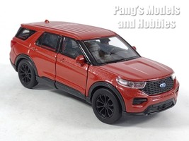 4.75 Inch 2023 Ford Explorer 1/42 Scale Diecast Model by Welly - RED - $15.83