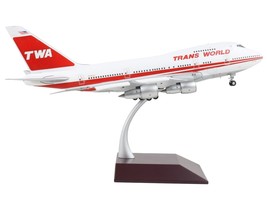 Boeing 747SP Commercial Aircraft with Flaps Down &quot;TWA (Trans World Airlines)&quot; W - £164.54 GBP