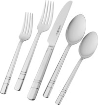 Henckels Madison Square 20-pc 18/10 Stainless Steel Flatware Set - £25.94 GBP