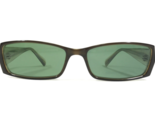 Carmen Marc Valvo Sole Mischa Olive Pearl Verde Marrone Rettangolare Mon... - $32.35