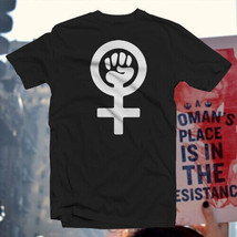 Fist Raised High and Strong! COTTON T-SHIRT Women&#39;s Equality Symbol - $18.98+
