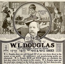 1920 W.L. Douglas Shoes Footwear Advertisement Clothing Ephemera Cow - £15.18 GBP