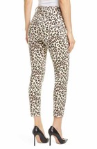 FRAME Ali Leopard Print High Waist Crop Skinny Jeans ( 23 ) - £58.37 GBP