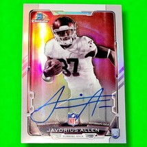 2015 Bowman Chrome Refractor Javorius “Buck” Allen Rookie Auto - $2.50