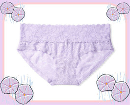 M L Lilac Orchid Iris Floral Lace The Lacie Victorias Secret Hiphugger Pantie - £8.41 GBP