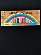 Vintage Cray Paints Vue Pak Crayones #606 Japan Art Drawing - $10.00
