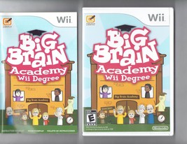 Nintendo Wii Big Brain Academy Wii Degree video Game Complete - £11.64 GBP