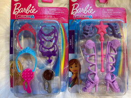 Barbie Doll Dreamtopia Princess Fairy Shoes Accessories Necklace Mirror Brush   - £13.37 GBP