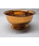 CG Coppercraft Guild Copper Footed Bowl Small 8.75” Bowl Decor Vintage MCM - €19,53 EUR