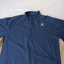 Nike Golf Blue 1/4 Zip Lightweight Sz 2XL Pullover Windbreaker Jacket 263522-451 image 14