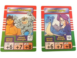 Vintage 1999 Pokemon Master Trainer Board Game Rival Cards Lot of 2 Machamp - £4.55 GBP