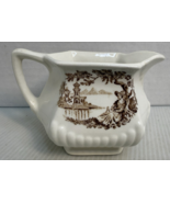 Vtg Wm Adams &amp; Sons English Ironstone Pitcher Minuet 3” x 4&quot; - $29.33 CAD