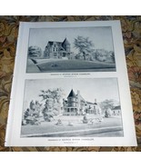 George Byron Chandler Residence - Manchester, New Hampshire Antique Print - $33.61 CAD
