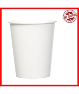Versatile White 8 Oz Disposable Coffee Cups - 1000 Pack for Hot &amp; Cold B... - $79.19
