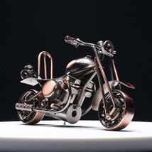 15cm/17cm/25cm Vintage Motorcycle Model Retro Motor Figurine Iron Motorbike Prop - £24.44 GBP - £83.75 GBP