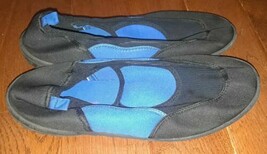 Men&#39;s Prospirit Beach Water Shoes Sz 12 Blue Black - FREE SHIPPING - £10.82 GBP